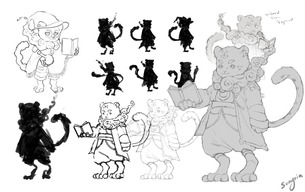 Character Concept Progress
